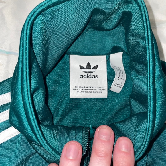 adidas Firebird Green Jacket - Picture 2 of 2